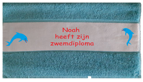 Handdoek zwemdiploma