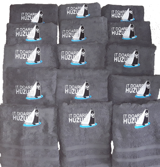 Handdoek borduren met logo