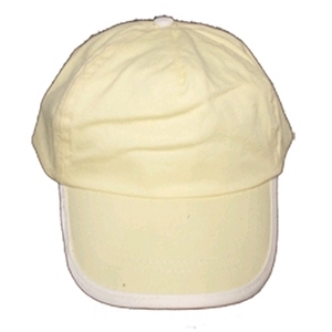Kinder cap geel / bedrukking max. 100x60 mm
