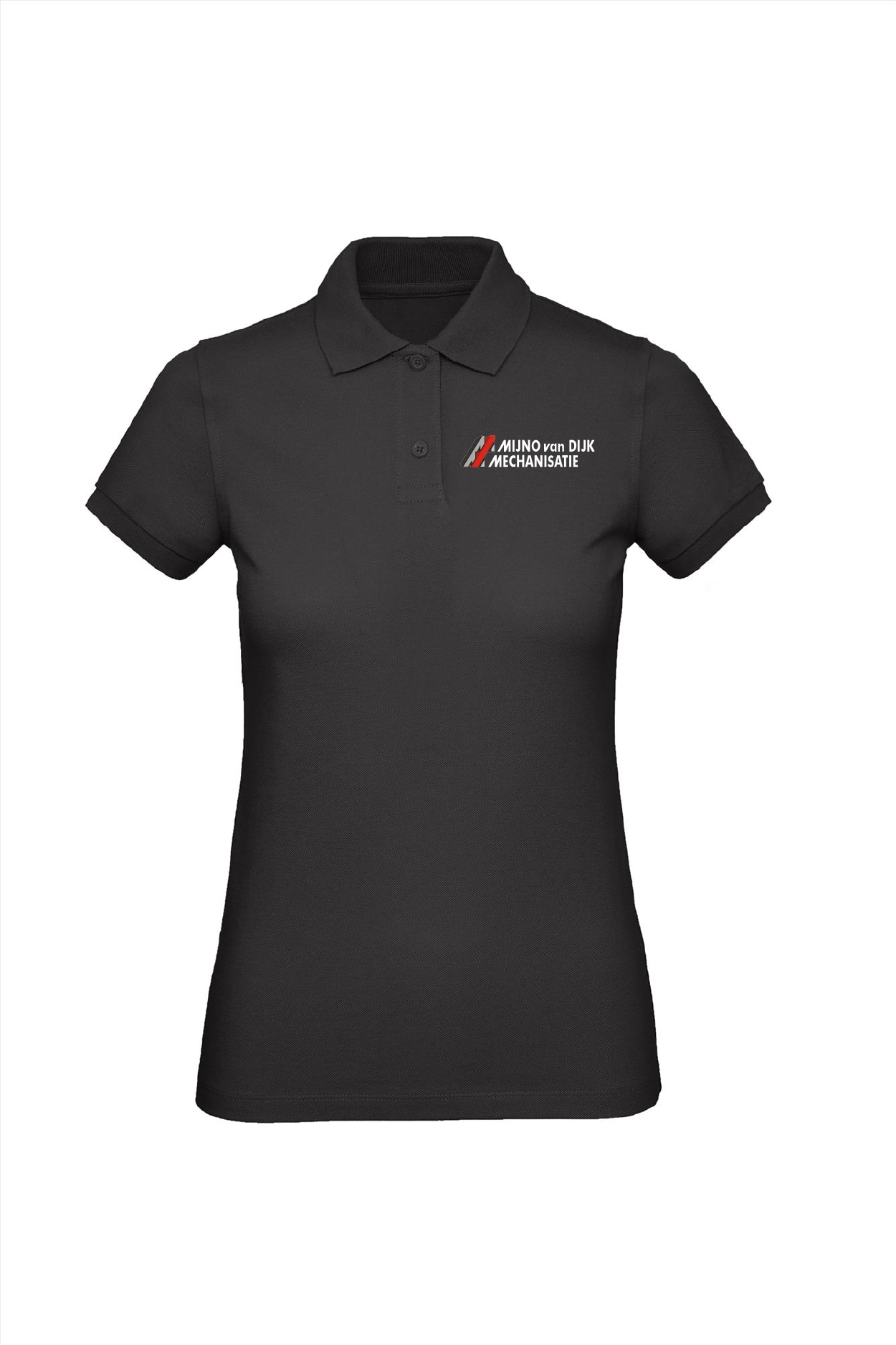 B&C inspire Poloshirt women bedrukt met div logo's