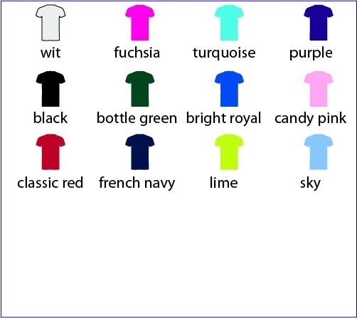 Russell T-Shirt MEN bedrukt met logo