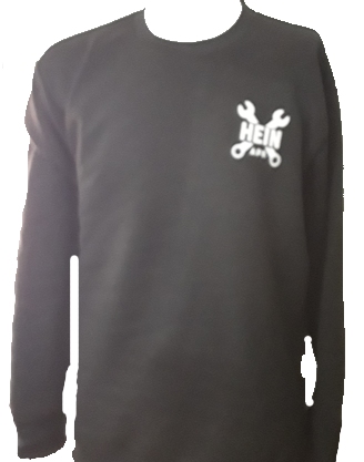 Sweater bedrukt met bedrijfslogo