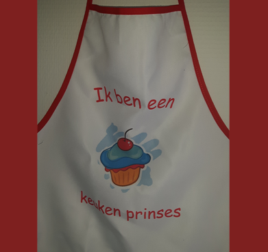 Kinderschort voor keukenprinsesje